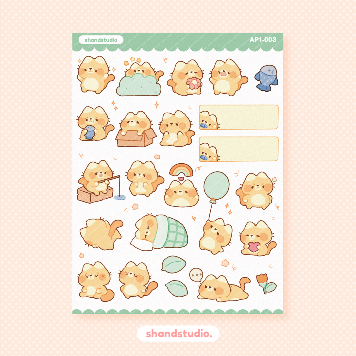 Catto Sticker Sheet