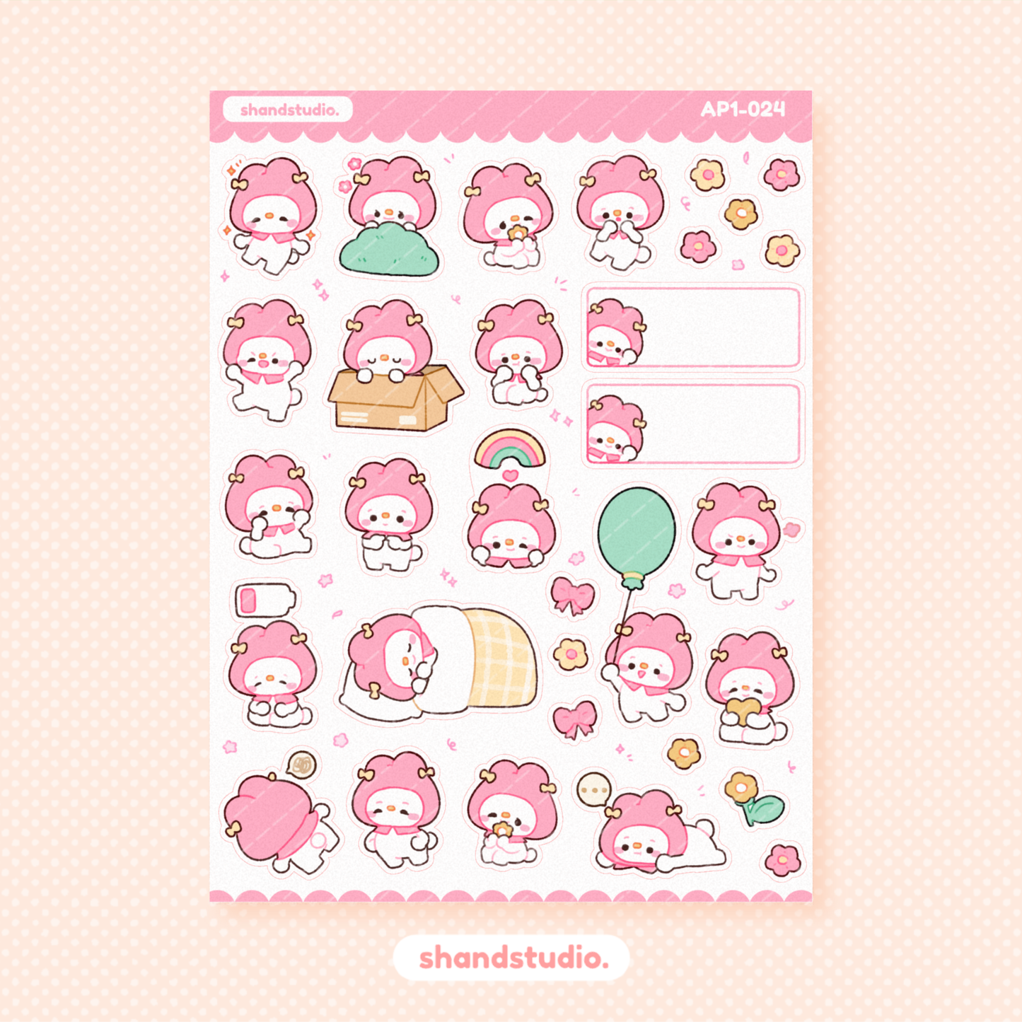 SAN #1 Planner Sticker Sheet