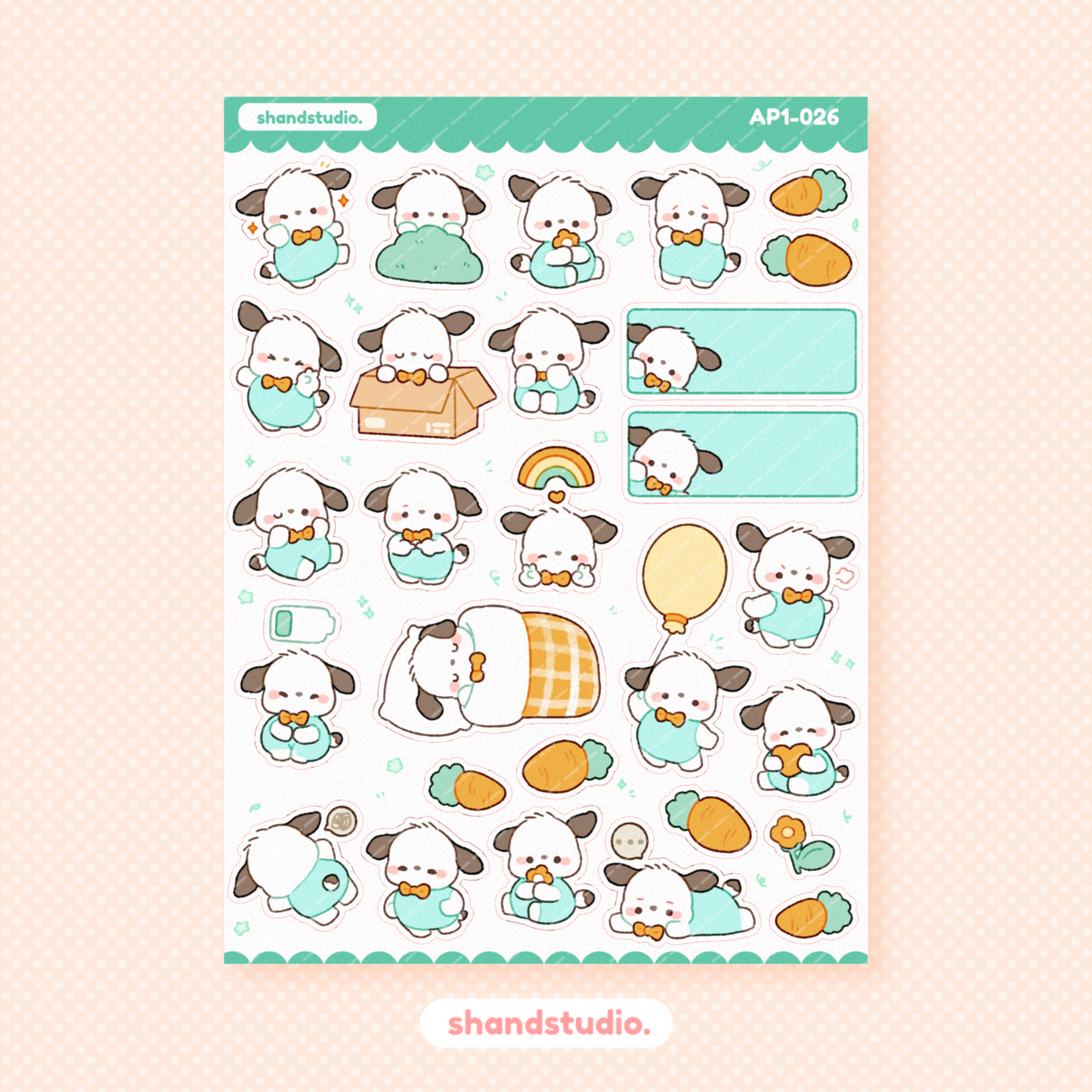 SAN #3 Planner Sticker Sheet