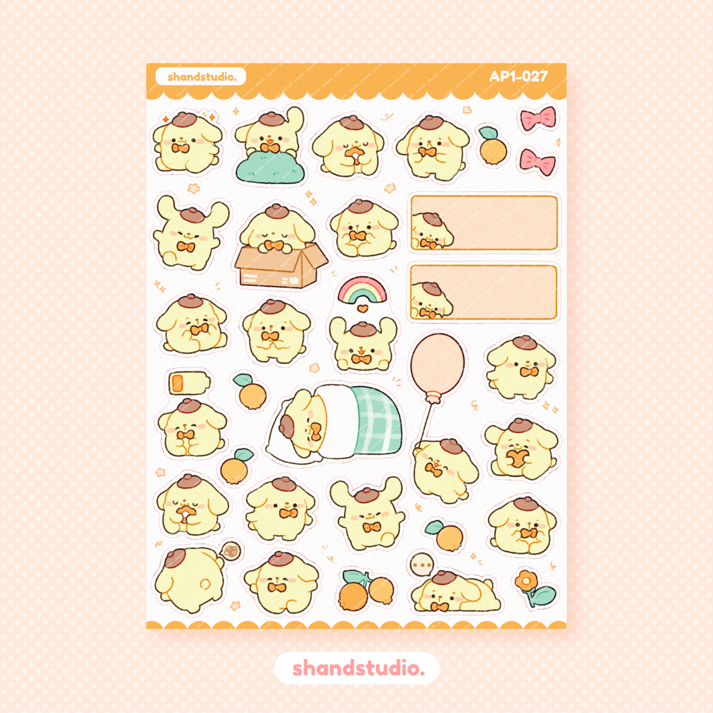 SAN #4 Planner Sticker Sheet