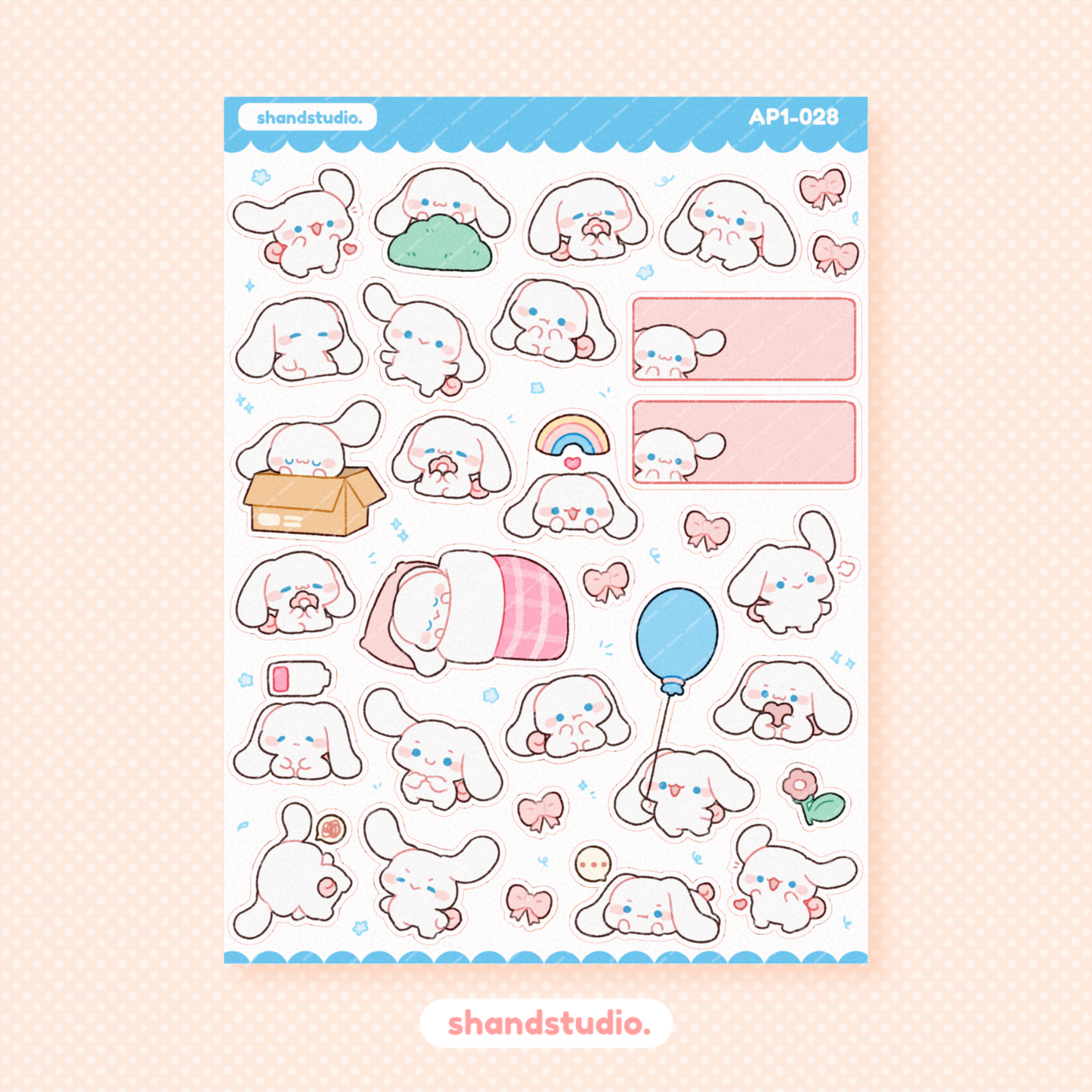 SAN #5 Planner Sticker Sheet