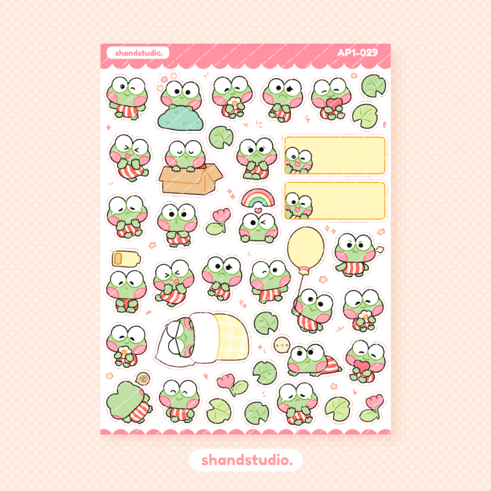 SAN #6 Planner Sticker Sheet