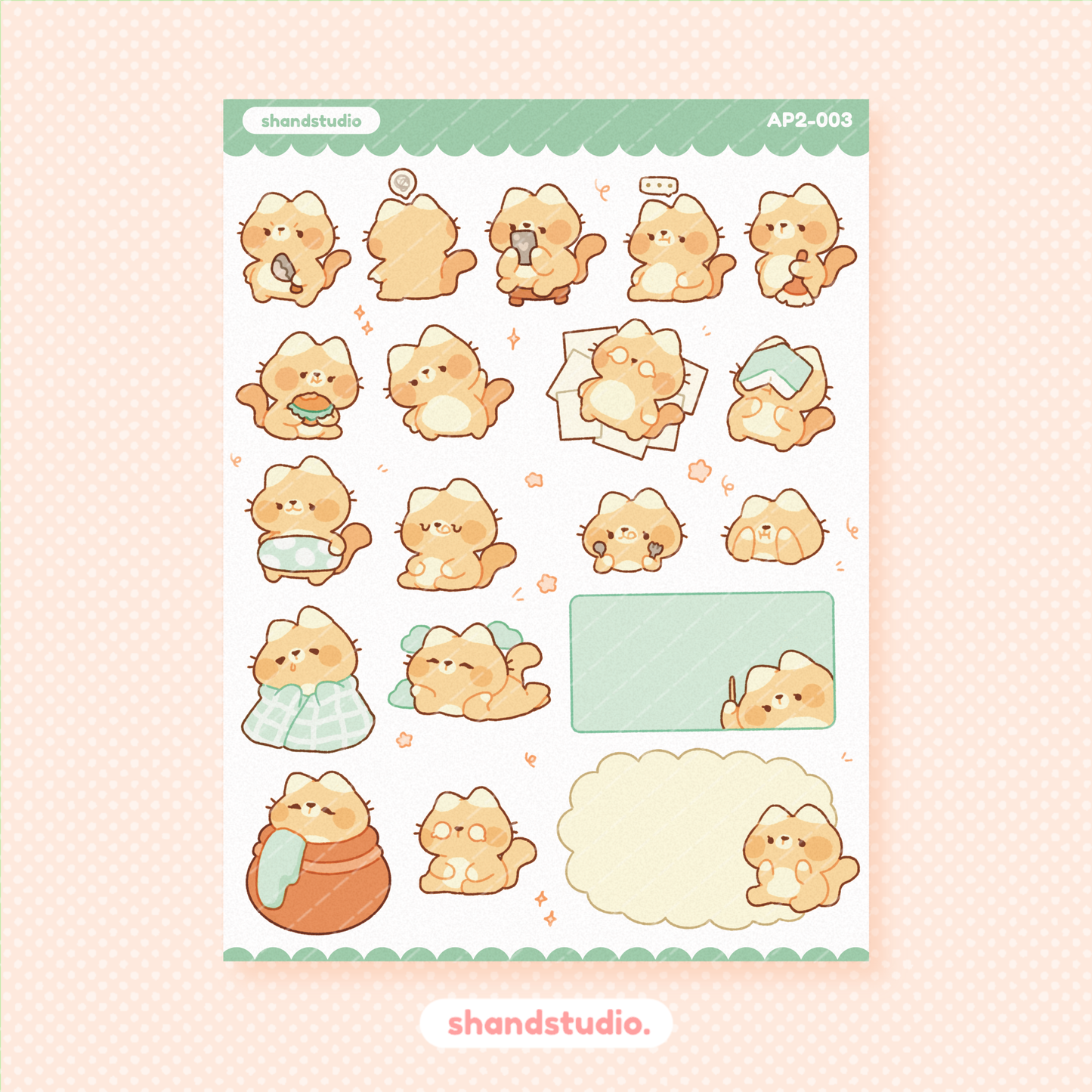 Catto Sticker Sheet