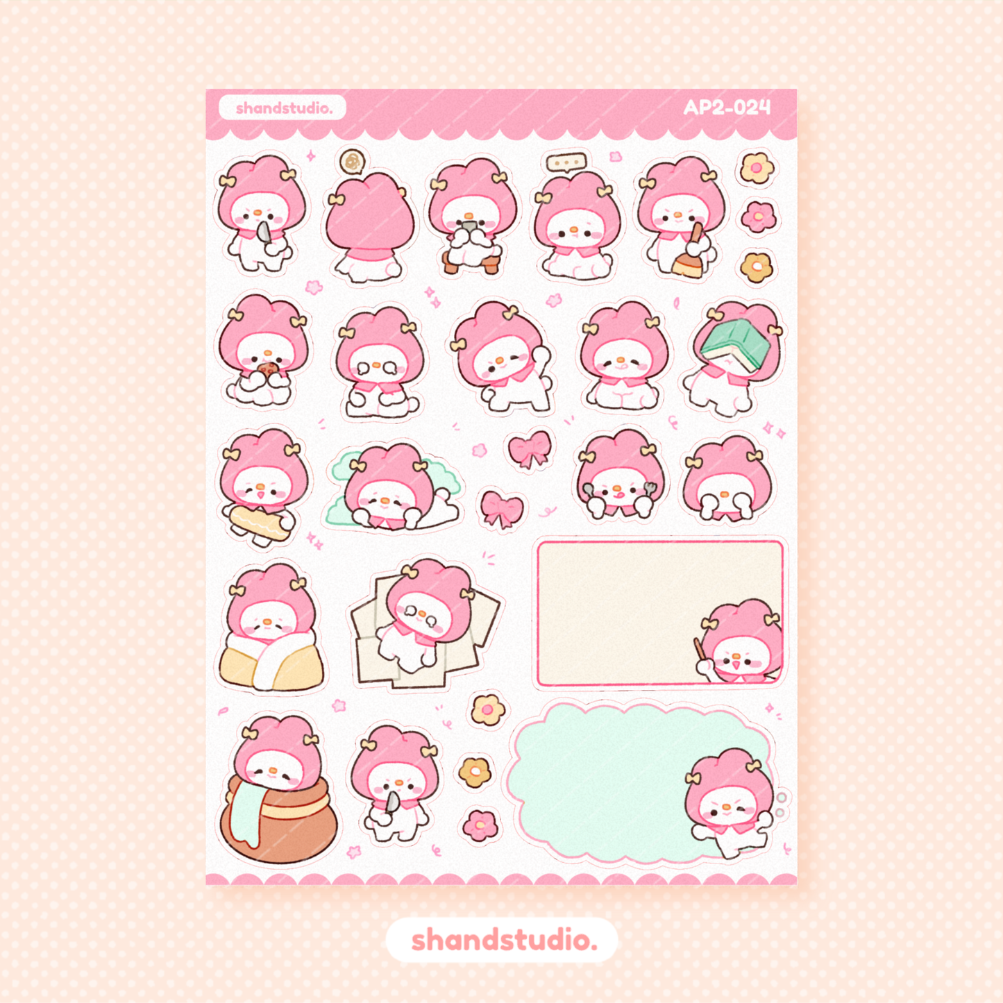 SAN #1 Planner Sticker Sheet