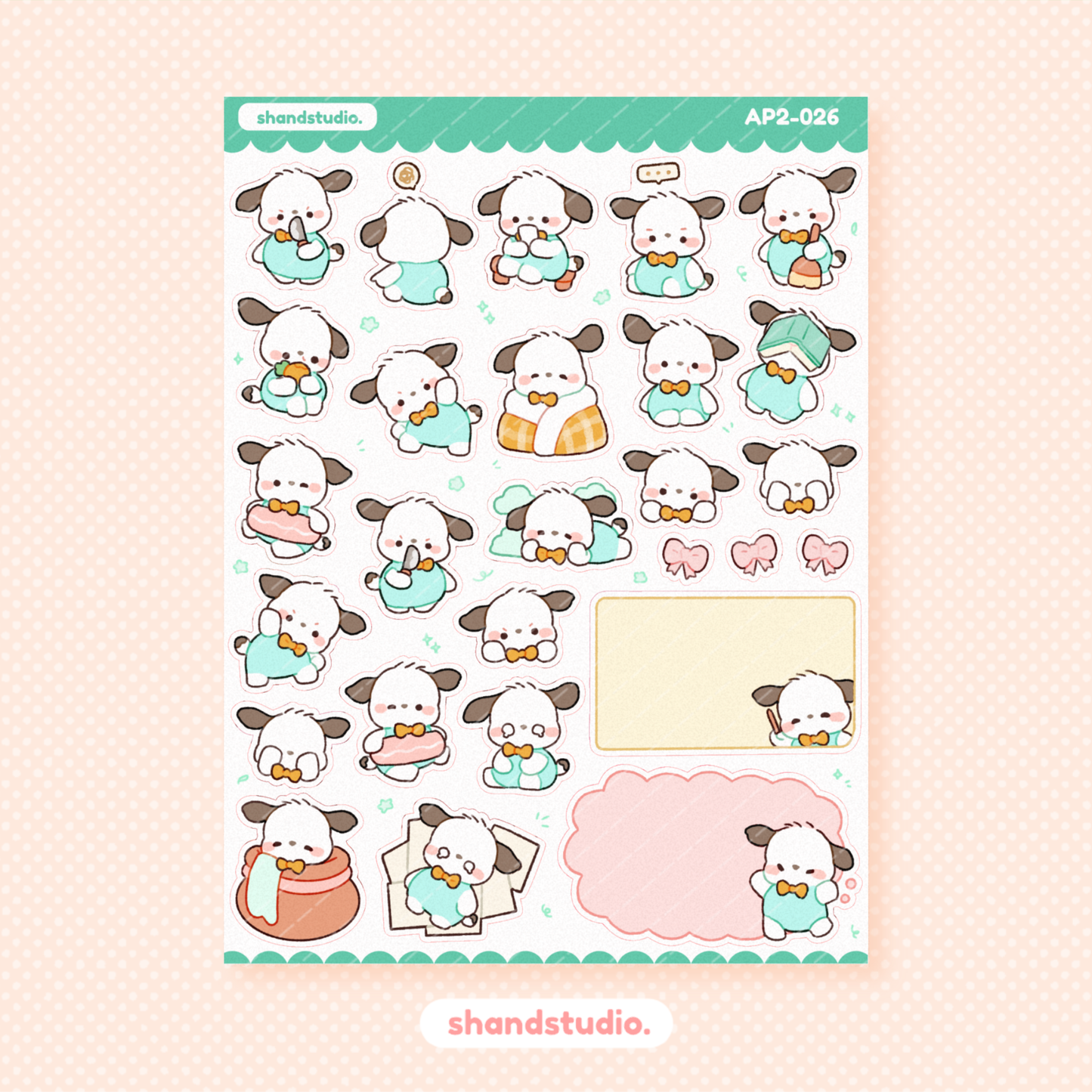 SAN #3 Planner Sticker Sheet