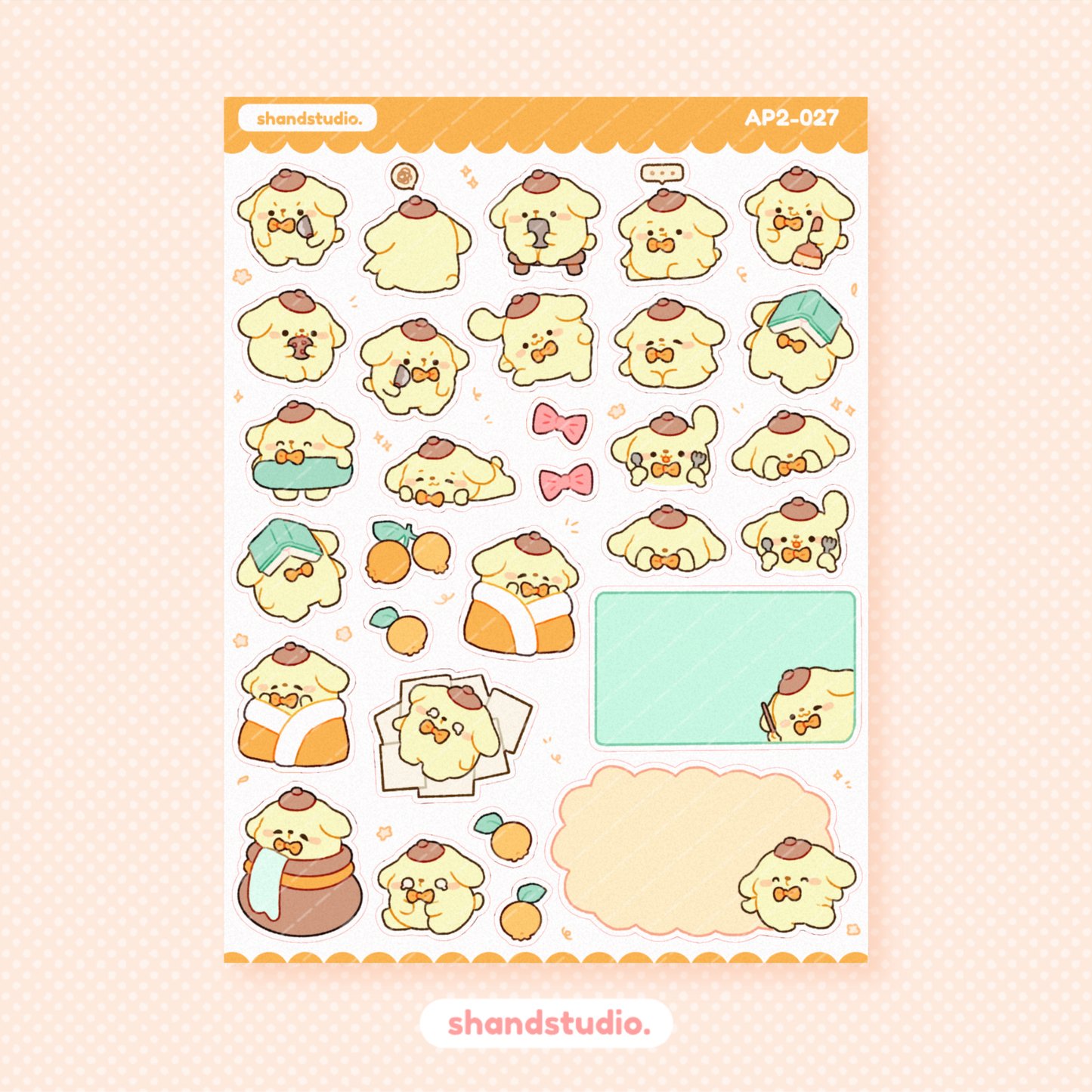 SAN #4 Planner Sticker Sheet