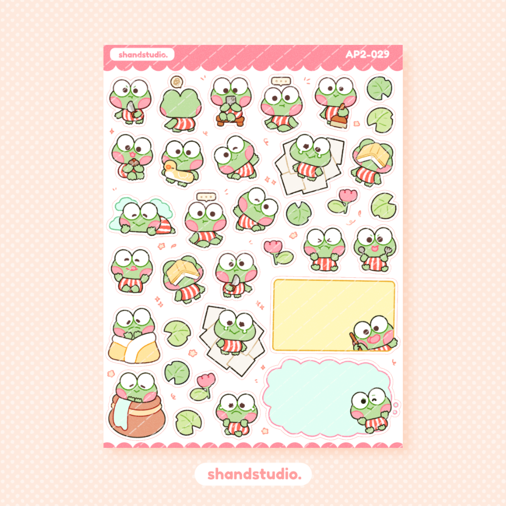 SAN #6 Planner Sticker Sheet