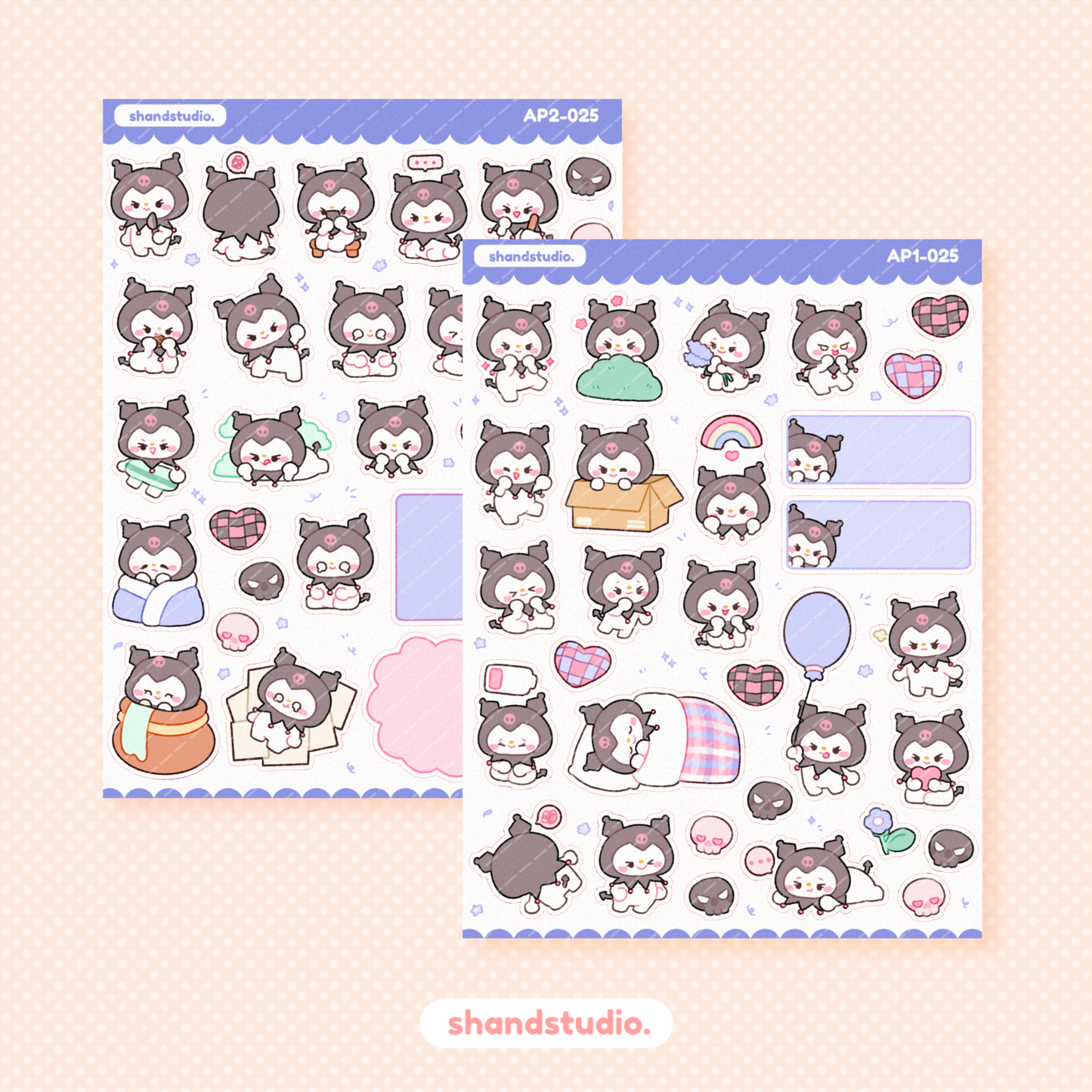 SAN #2 Planner Sticker Sheet