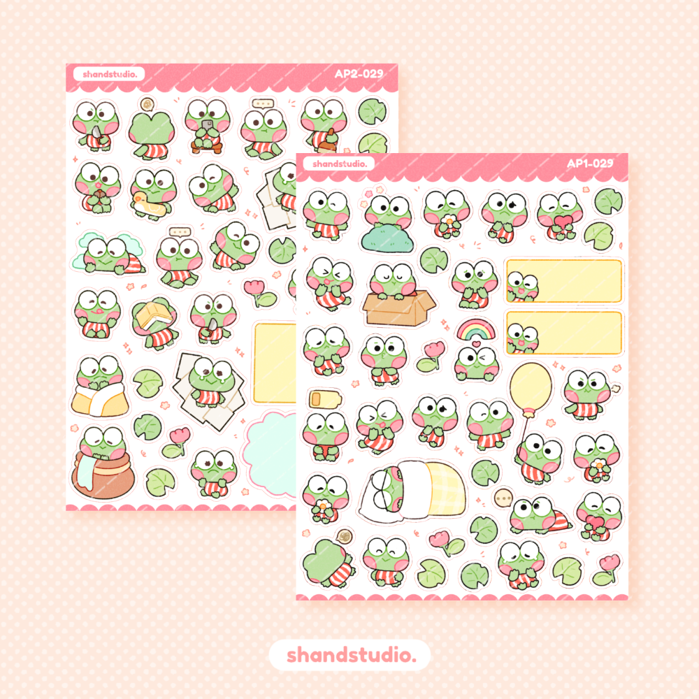 SAN #6 Planner Sticker Sheet