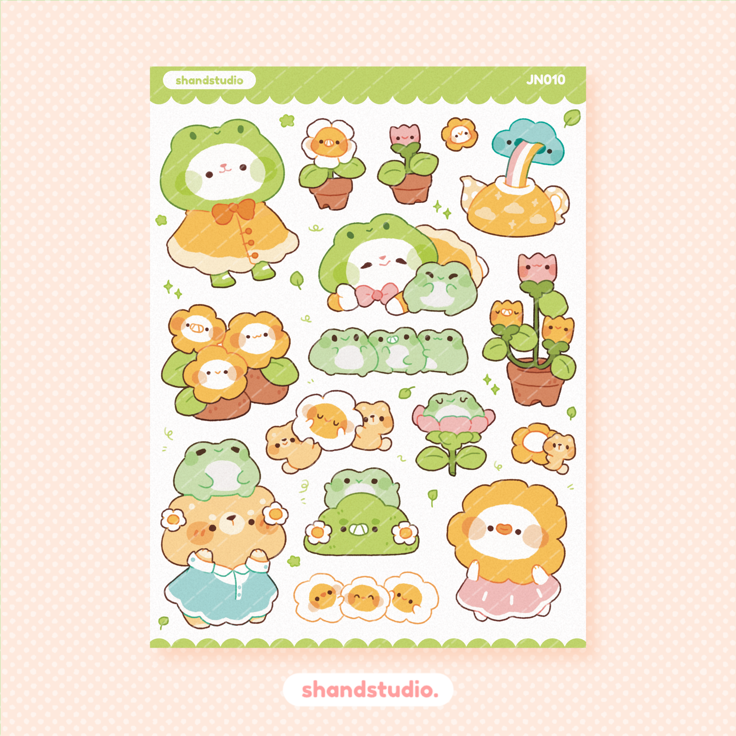 Garden Spring Sticker Sheet