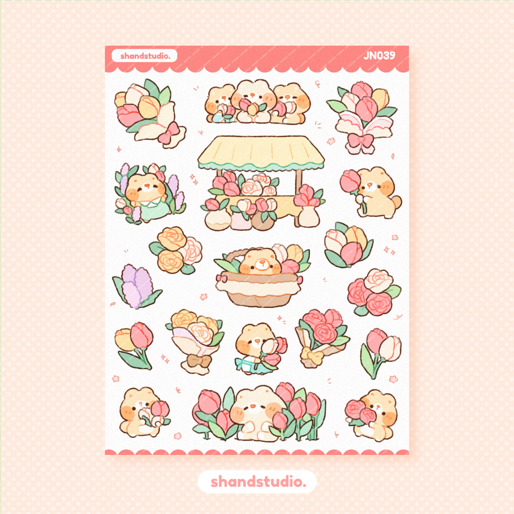 Blooming Spring Mini Sticker Sheet