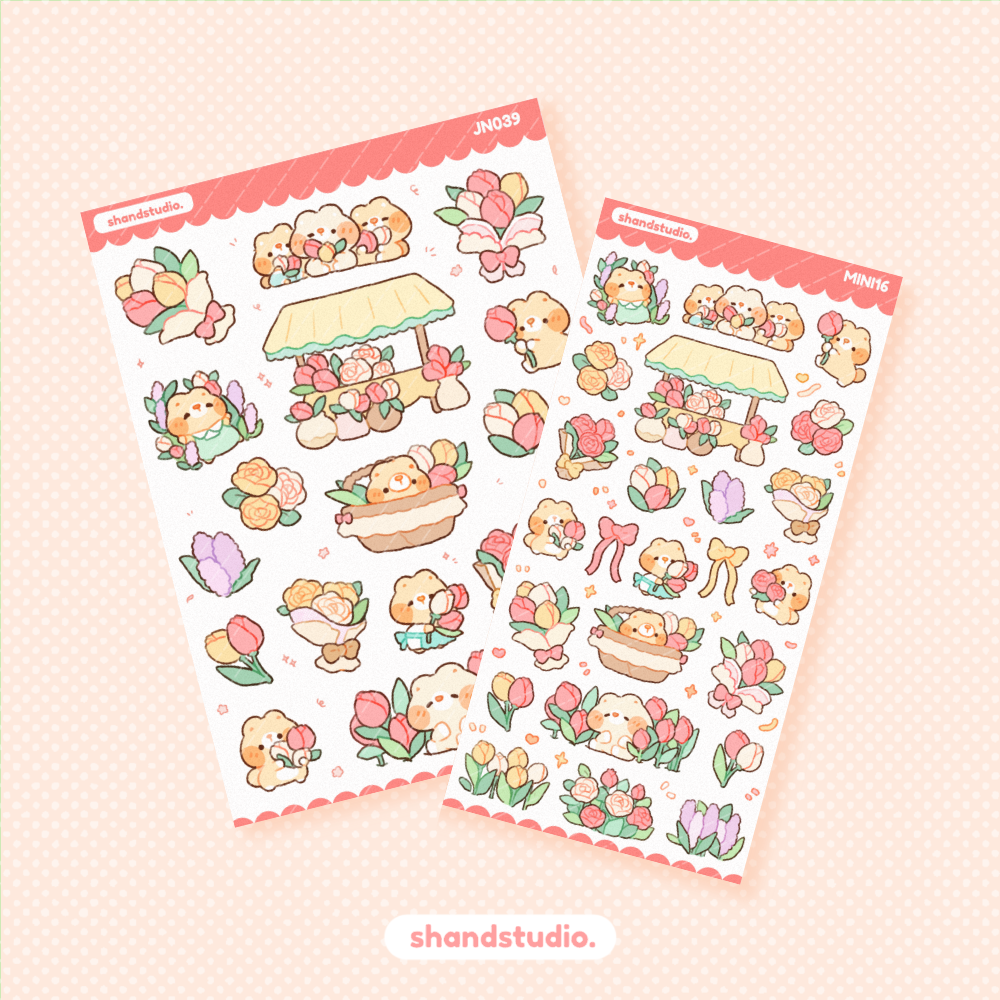 Blooming Spring Mini Sticker Sheet