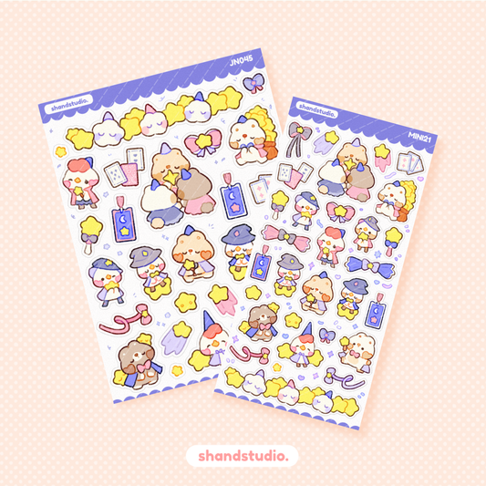 Dainty Wizardz Mini Sticker Sheet