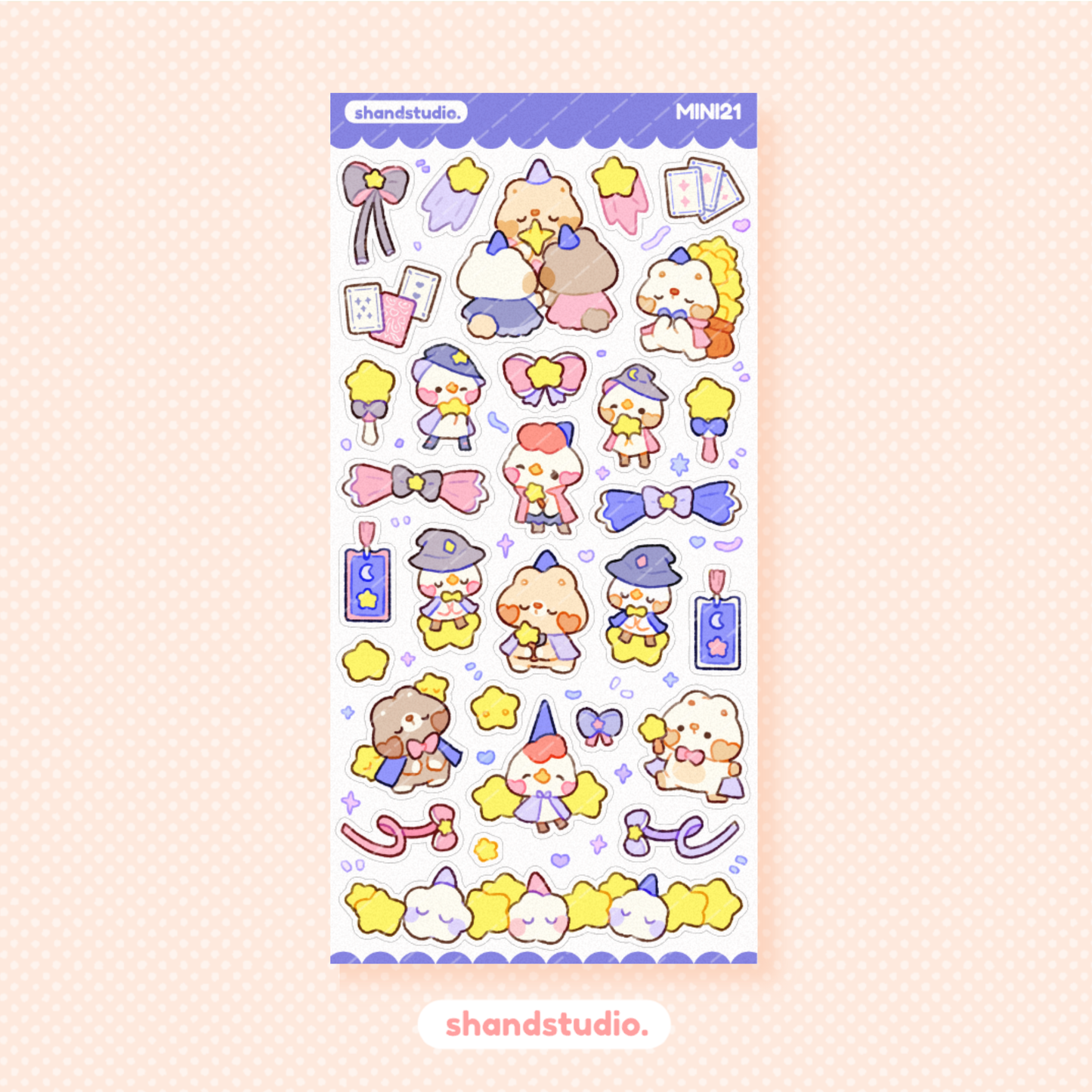 Dainty Wizardz Mini Sticker Sheet