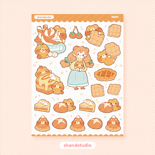 Choco Fun Time Sticker Sheet