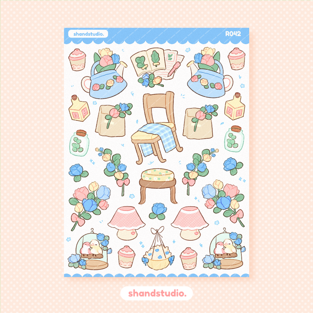 Garden Princess #2 Sticker Sheet