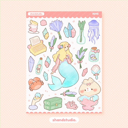 Mermaid #2 Sticker Sheet