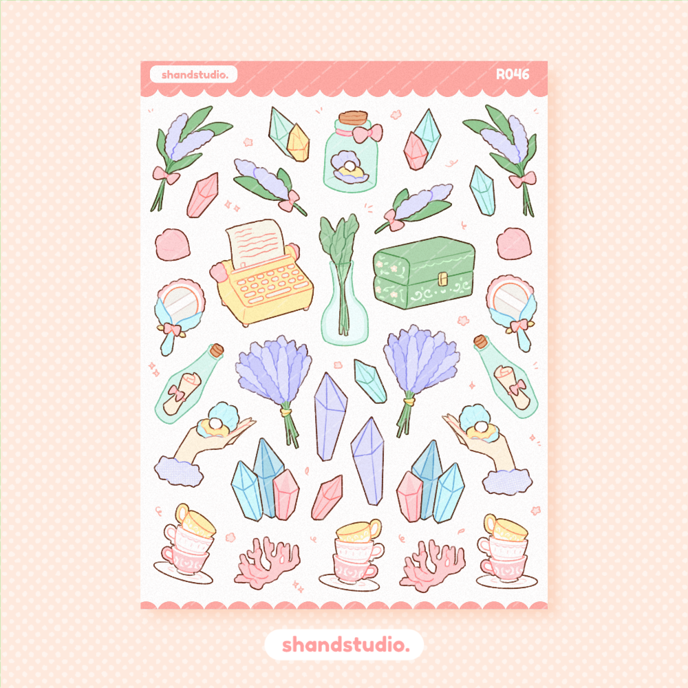 Mermaid #2 Sticker Sheet