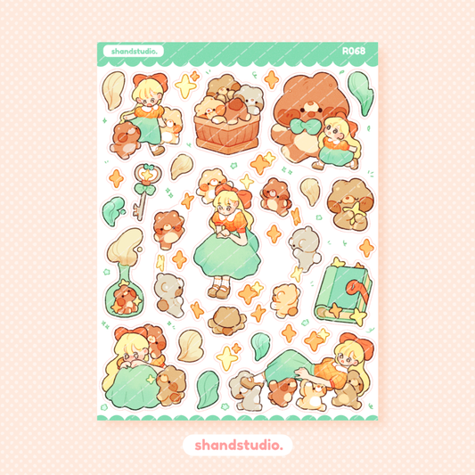 The Cutest Ritual Theme Sticker Sheet