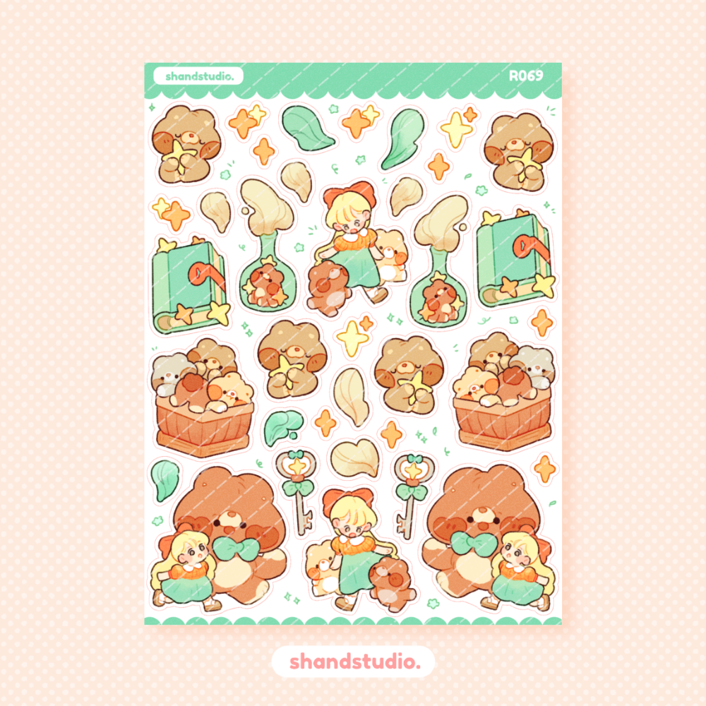 The Cutest Ritual Theme Sticker Sheet