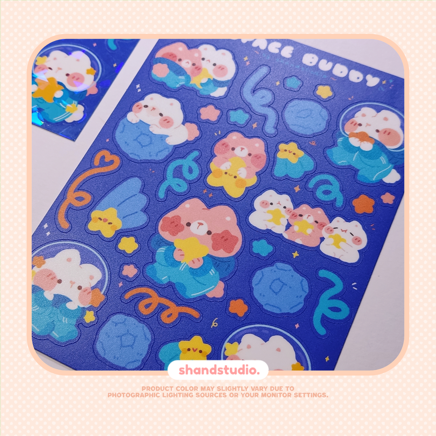 Space Buddies Sticker Sheet