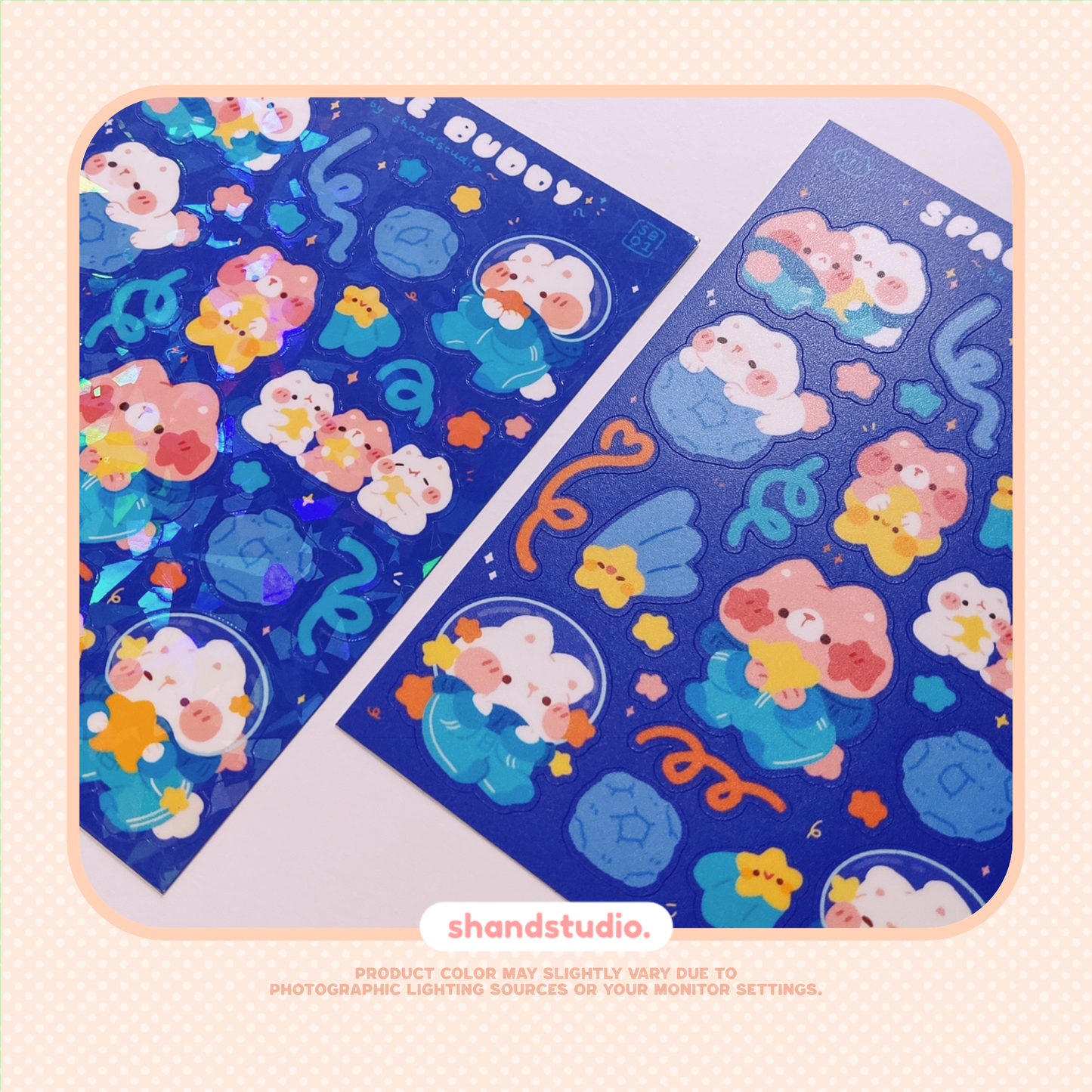 Space Buddies Sticker Sheet